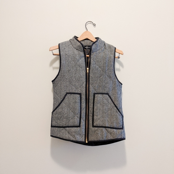 Merokeet Jackets & Blazers - Herringbone Women's Quilted Vest